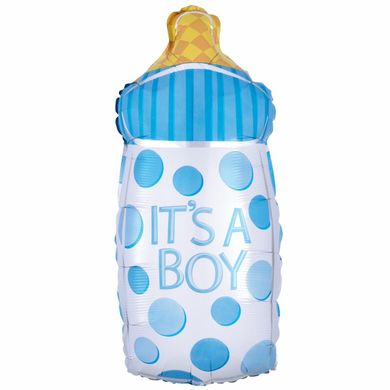 Фольгована кулька Пляшечка для малюка (2 кольори)