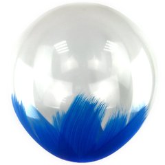 Гелієва куля Браш синій
