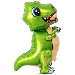 Фольгована кулька Маленький зелений динозавр