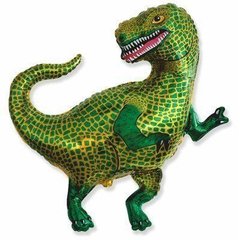 Фольгована кулька Тиранозавр смарагдовий