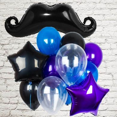 Набір кульок "Чорні вуса"
