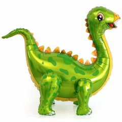 Фольгована кулька Динозавр Стегозавр зеленый