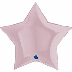 Фольгована зірка Рожева "36"