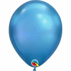Гелієва куля Хром синій