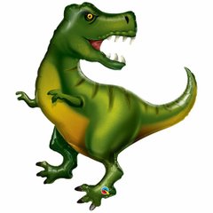 Фольгована кулька Динозавтр тиранозавр