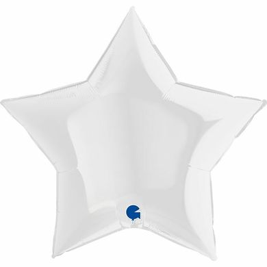 Фольгована зірка Біла "36"