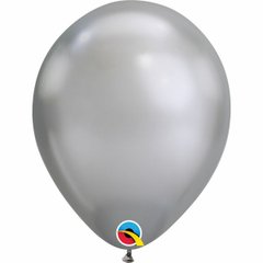 Гелієва куля Хром срібло
