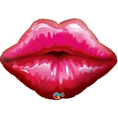 Фольгована кулька Губи поцілунок