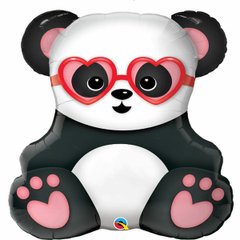 Фольгована кулька Закохана панда