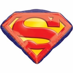 Фольгована кулька Супермен емблема