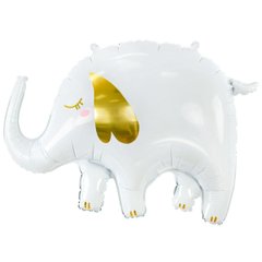 Фольгована кулька Білий слон