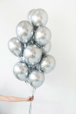 Фонтан кульок "Сріблястий Хром"