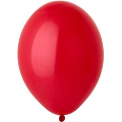 Гелієва куля Пастель 001 червона