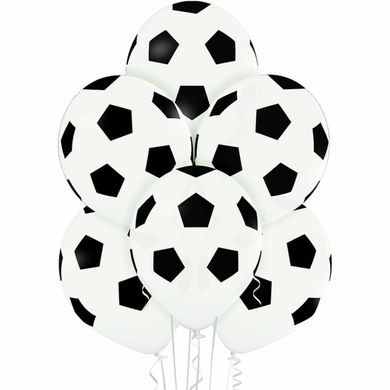 Гелієва куля з малюнком Футбольний м'яч